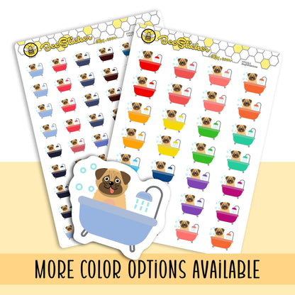 Dog Grooming Stickers | Choose from multiple colors | Planner Stickers | FP029