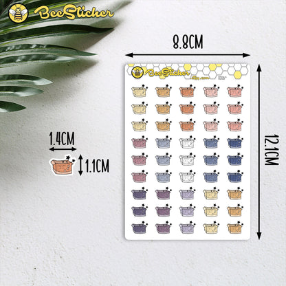 Happy Mail Package Planner Stickers