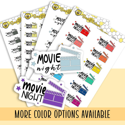 Movie Night Stickers FP038