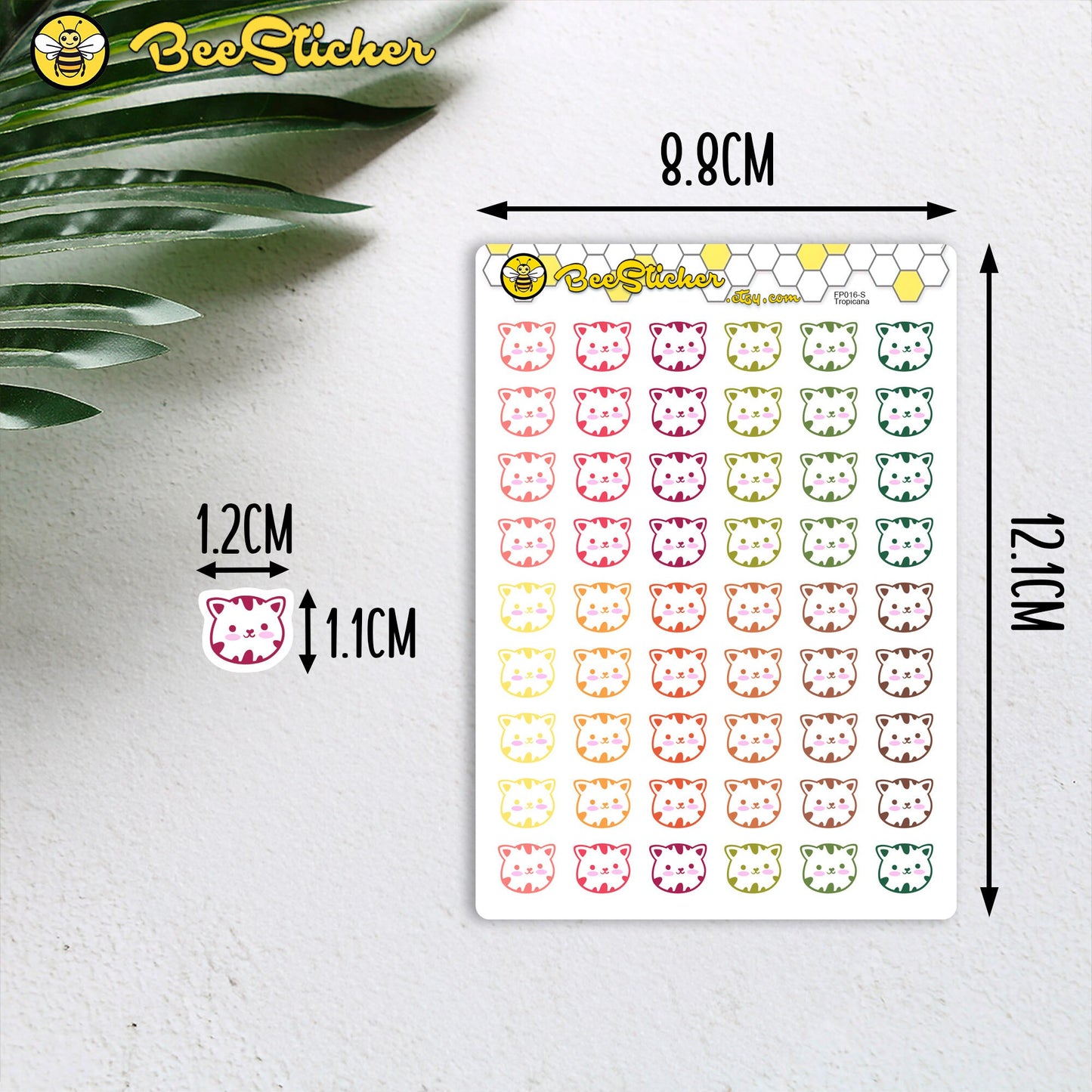 Cat Icon Stickers