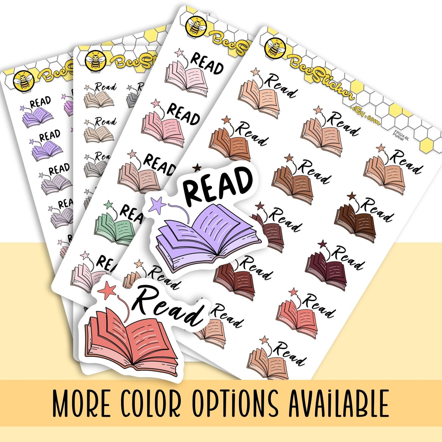 Read Planner Stickers