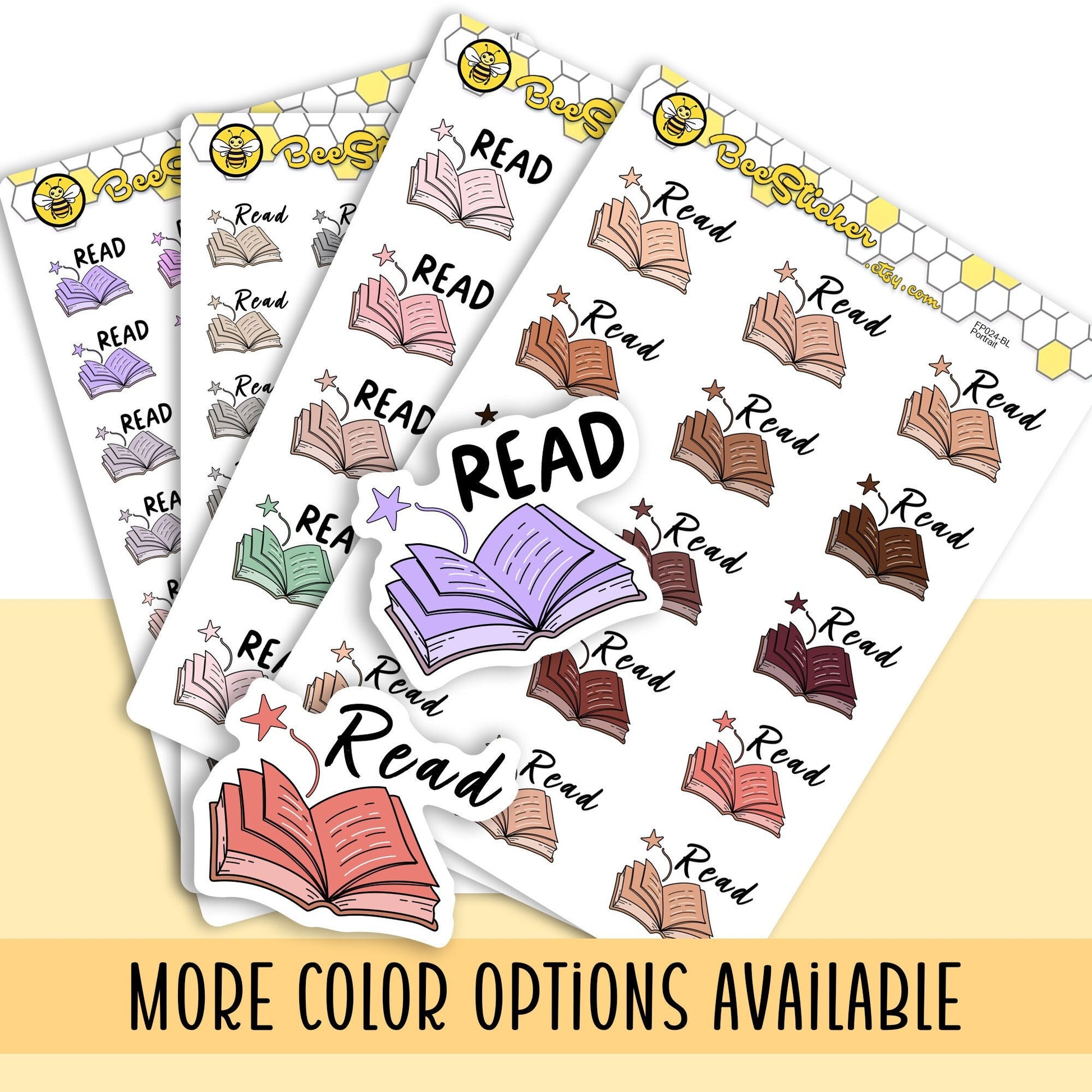 Read Planner Stickers