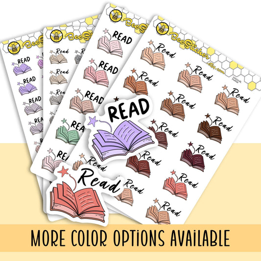 Read Planner Stickers