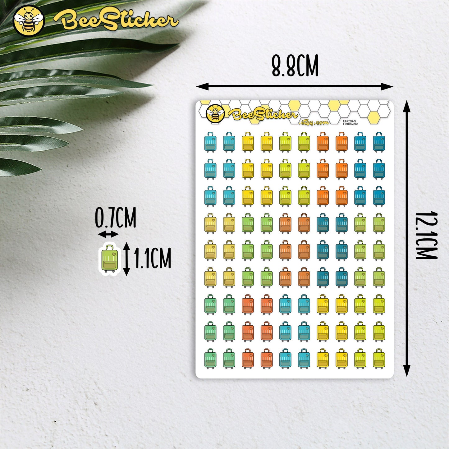 Cute Luggage Stickers
