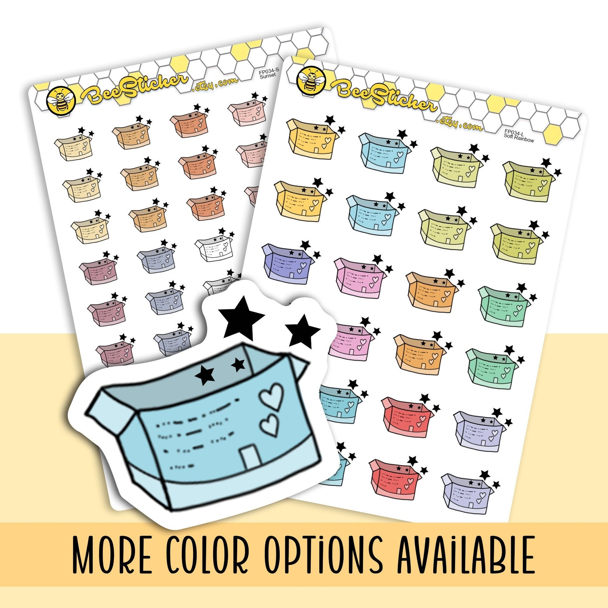 Happy Mail Package Planner Stickers