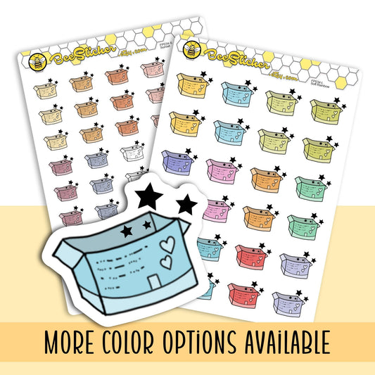 Happy Mail Package Planner Stickers