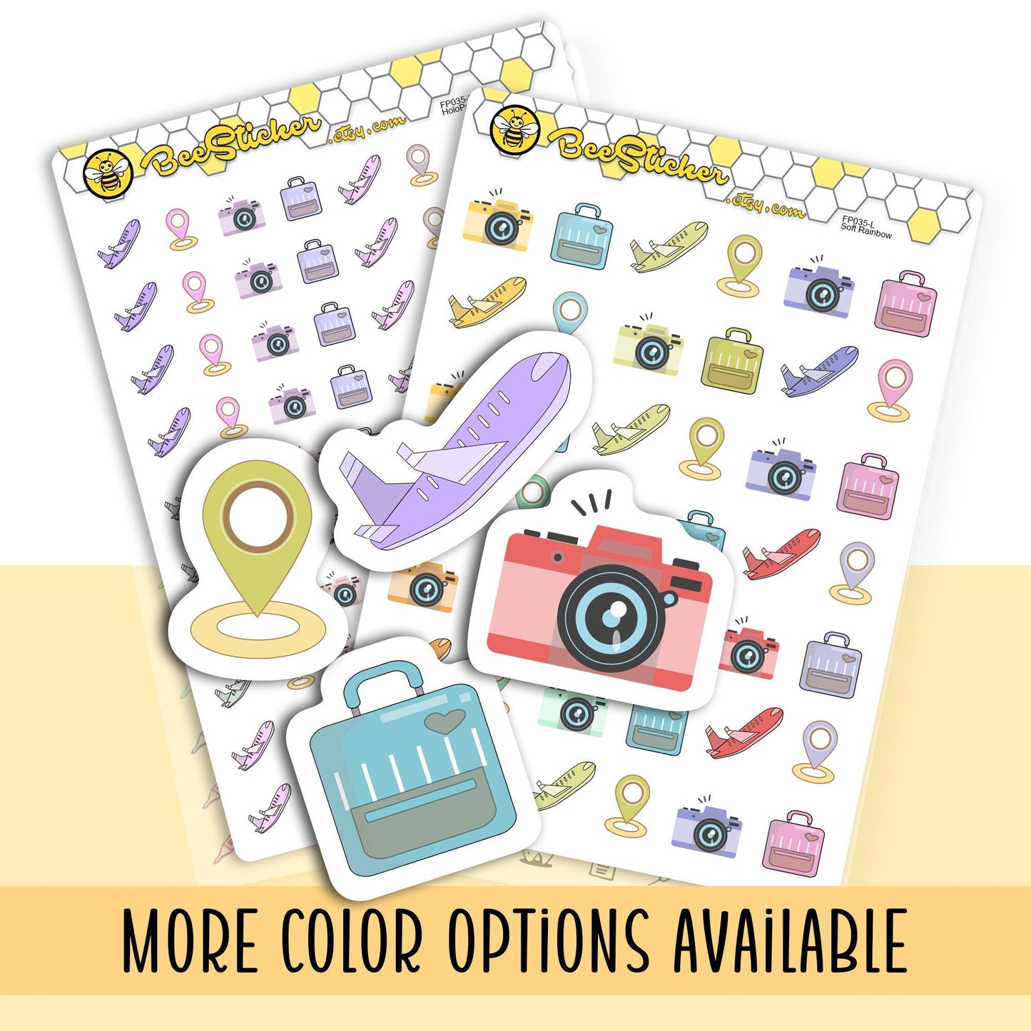 Travel Planner Stickers
