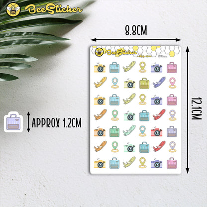 Travel Planner Stickers