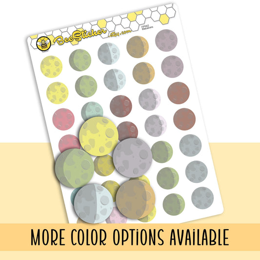 Moon Phase Stickers