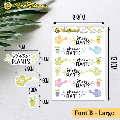 Water Plants Stickers