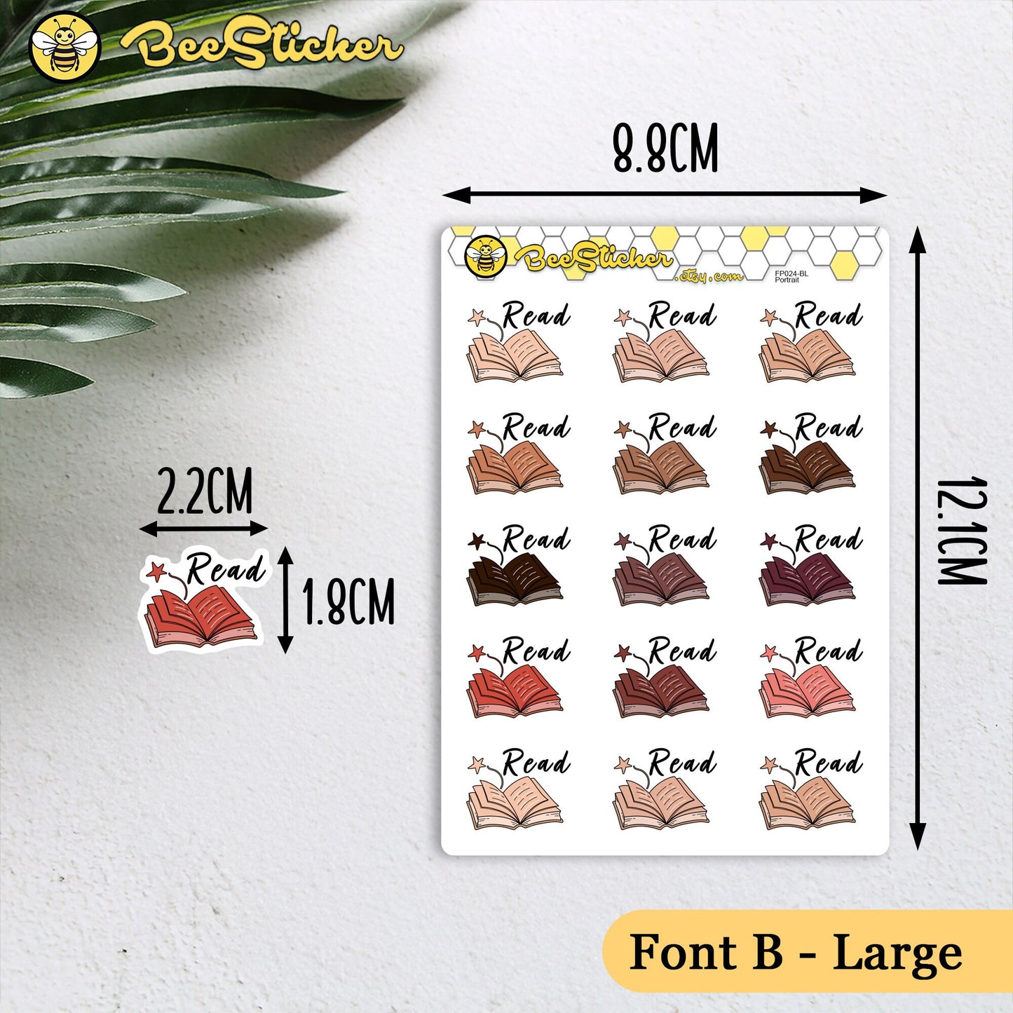 Read Planner Stickers