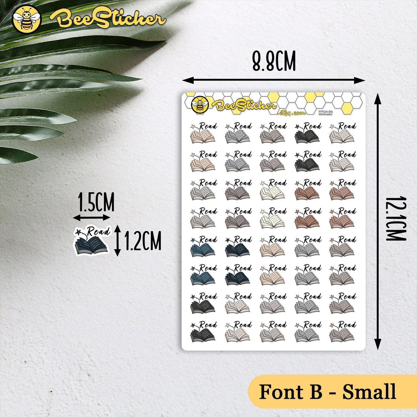 Read Planner Stickers