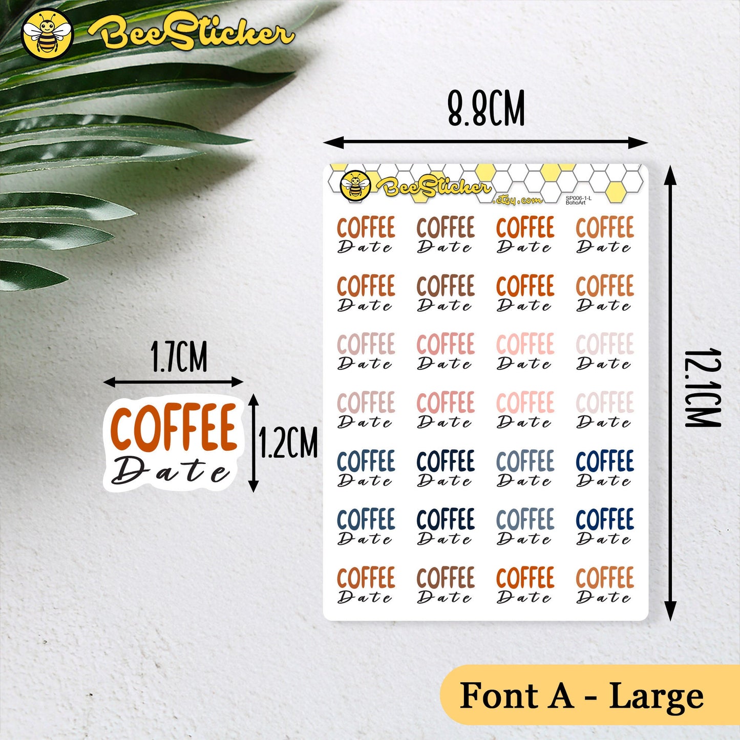 Coffee Date Stickers