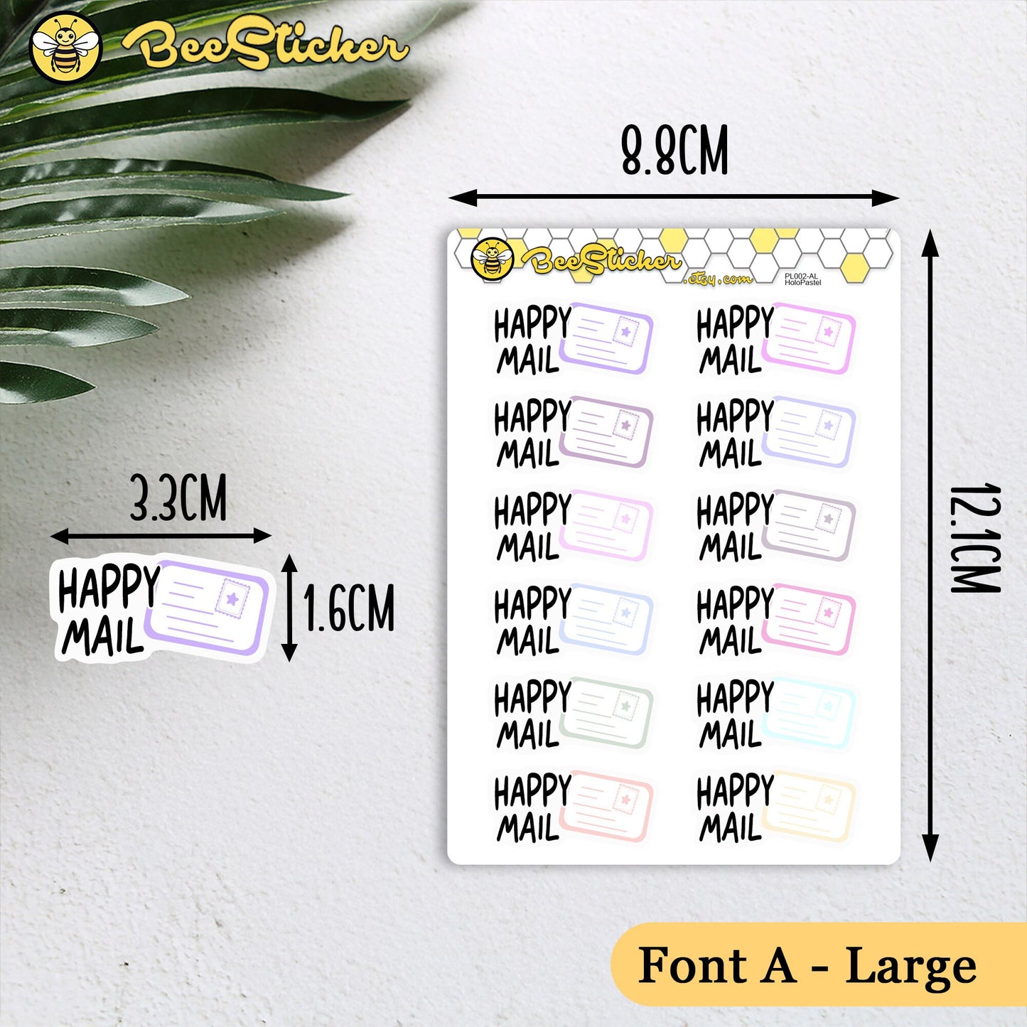 Happy Mail Stickers