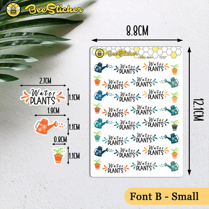Water Plants Stickers