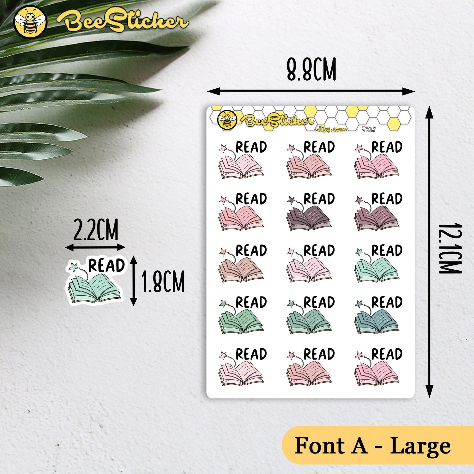 Read Planner Stickers