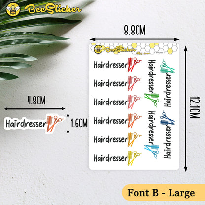 Hairdresser Stickers