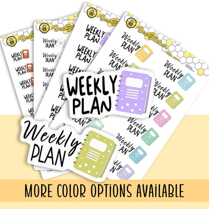 Weekly Plan Stickers