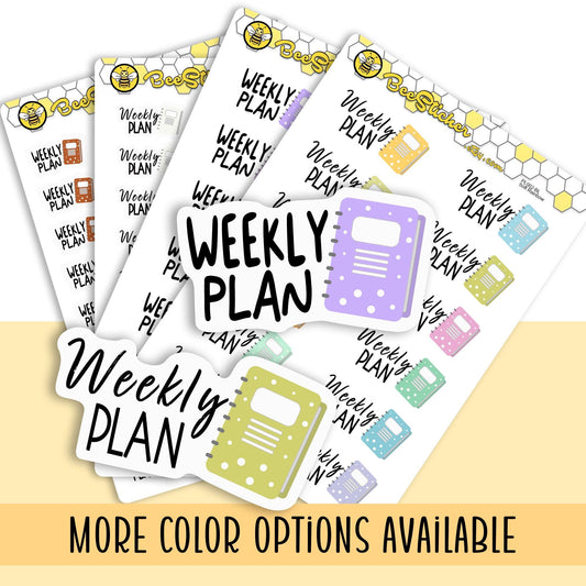 Weekly Plan Stickers