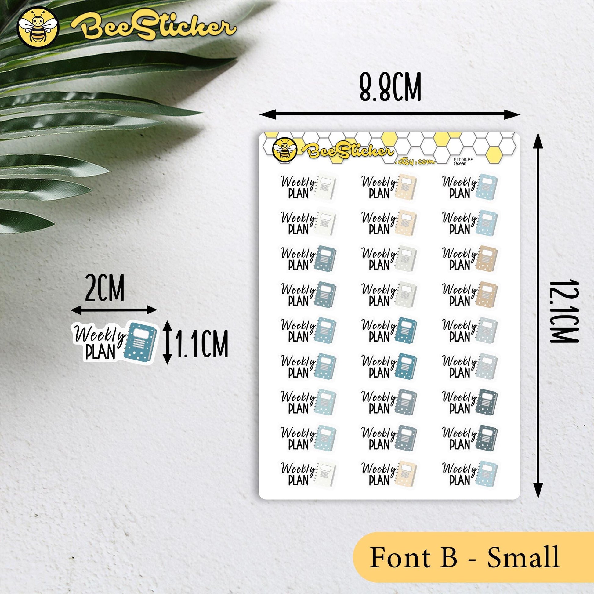 Weekly Plan Stickers