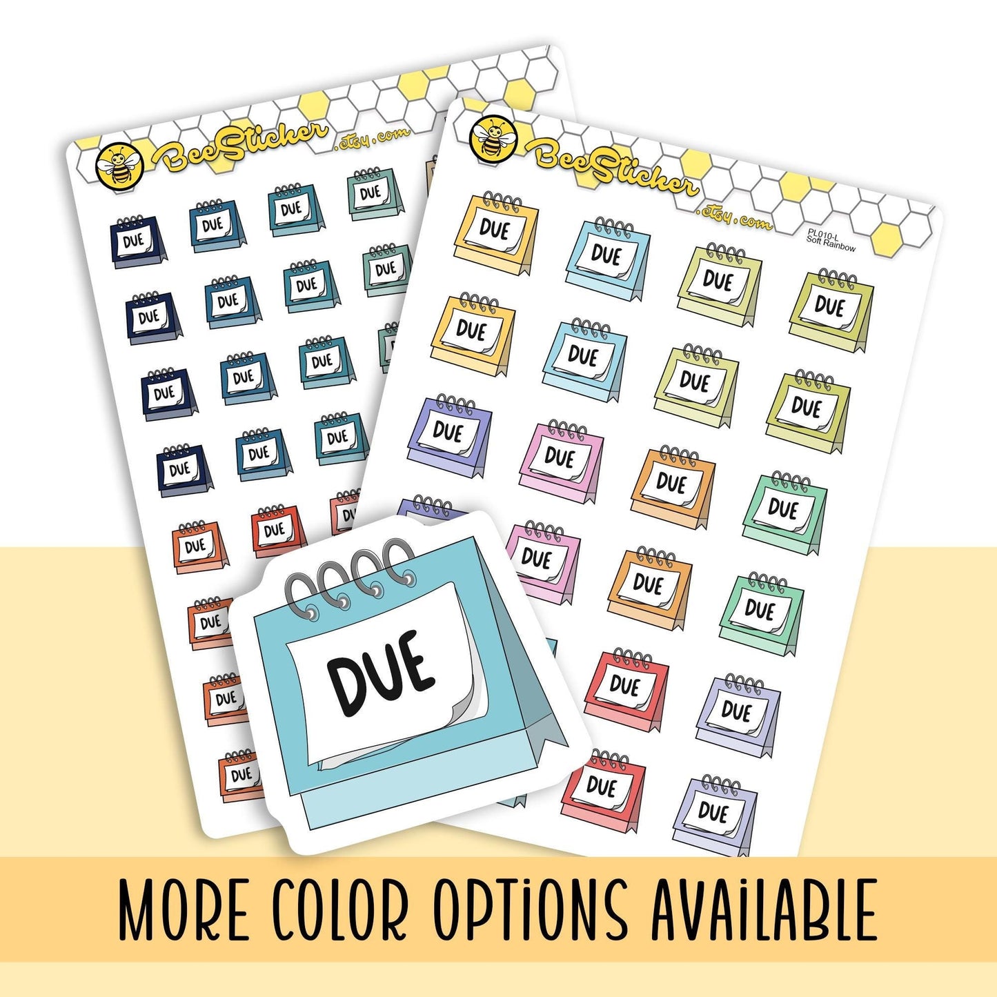 Due Planner Stickers