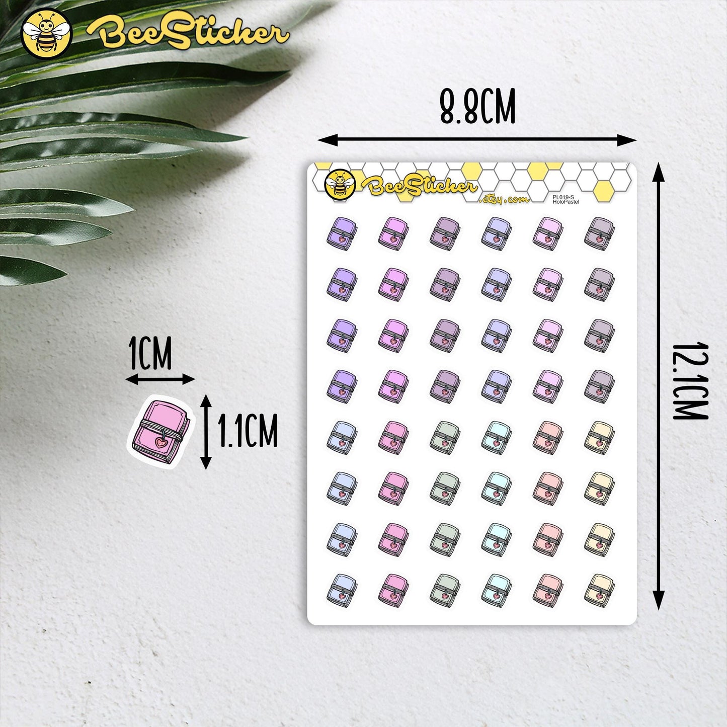 Planner Icon Stickers | Choose from multiple colors | Planner Stickers | PL019