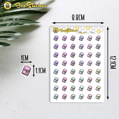 Planner Icon Stickers | Choose from multiple colors | Planner Stickers | PL019