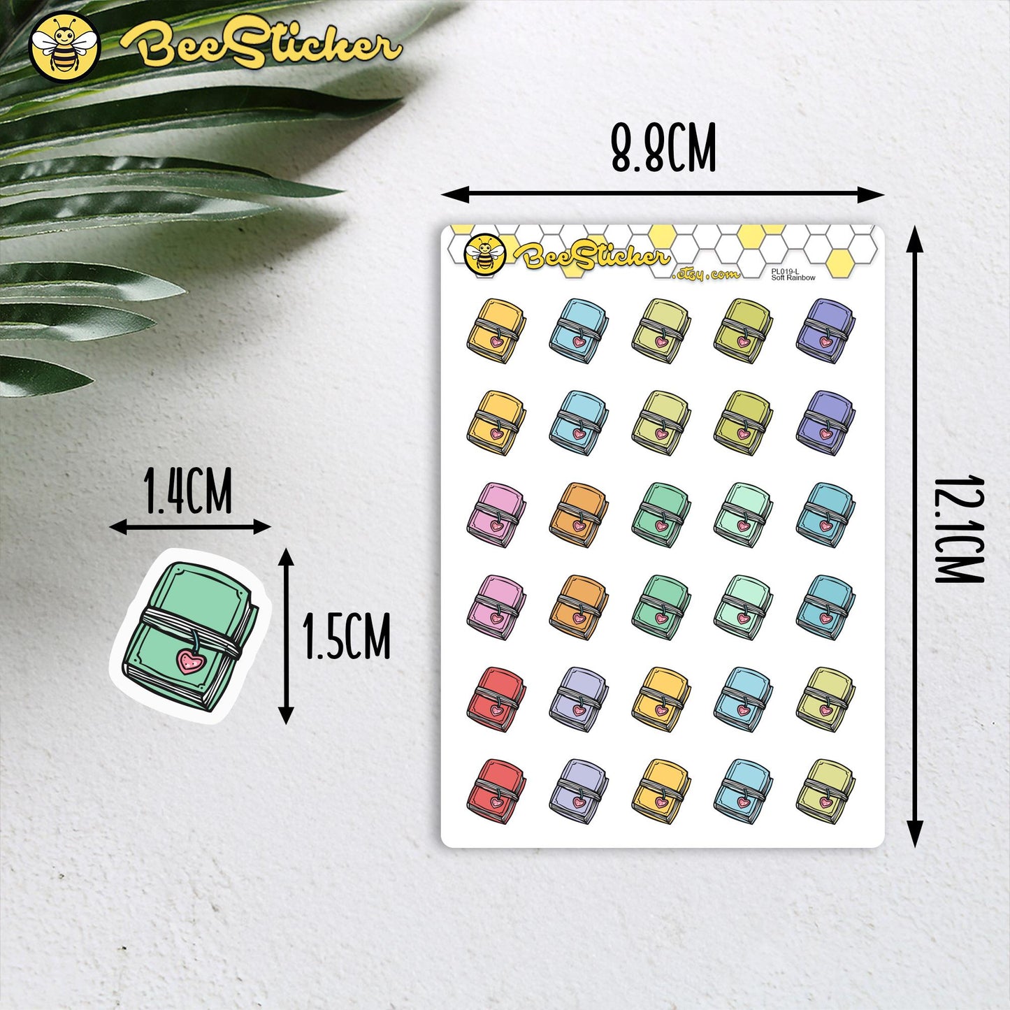 Planner Icon Stickers | Choose from multiple colors | Planner Stickers | PL019