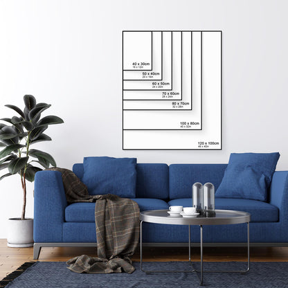 Van Gogh Irises Canvas – Museum Quality Floral Art Print – Blue Flower Reproduction for Bedroom or Living Room Wall Decor