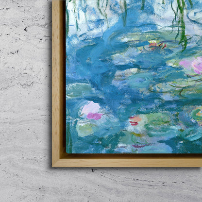 Van Gogh Irises Canvas Print – Famous Art Reproduction – Museum Quality Wall Art – Blue Floral Decor for Living Room or Bedroom