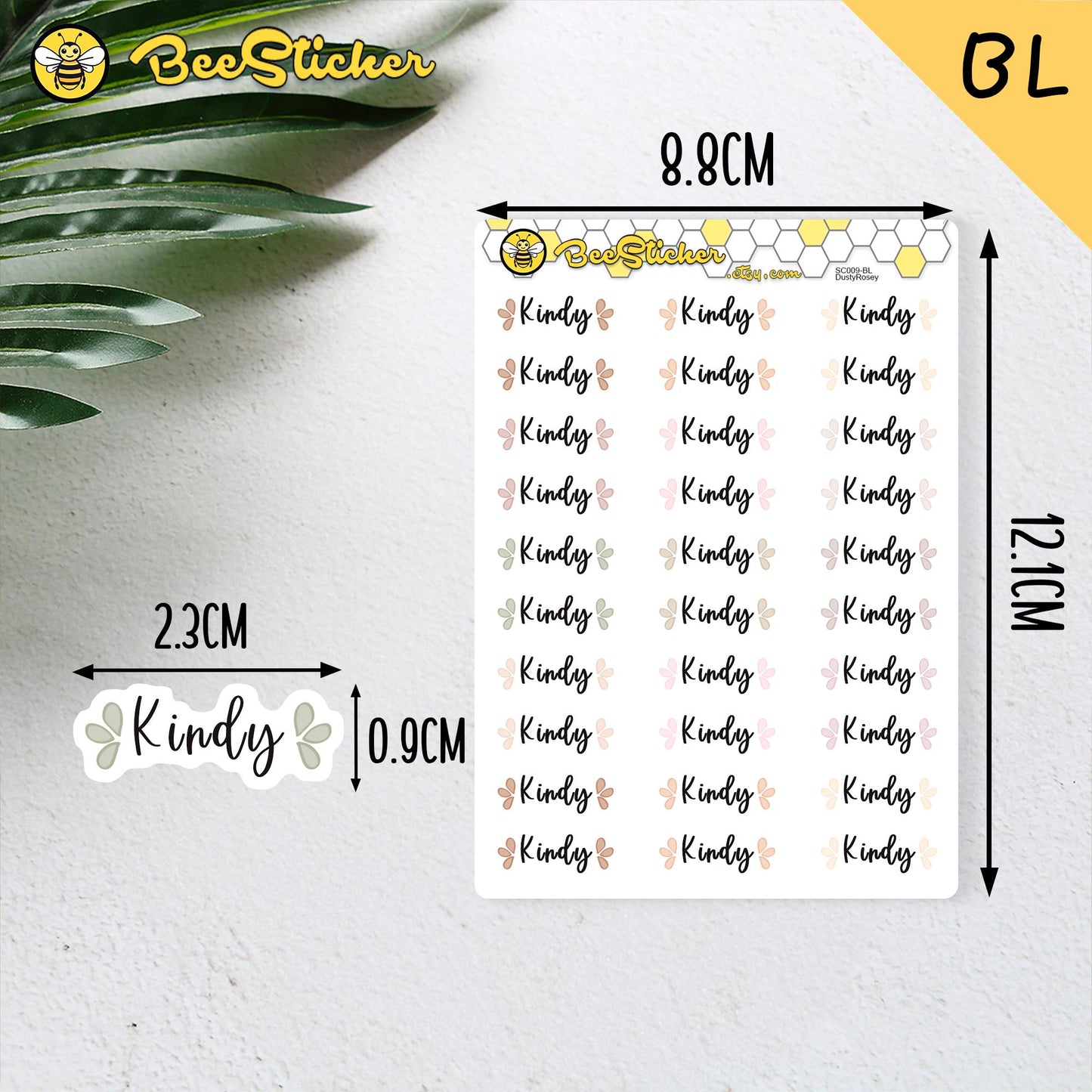 Kindy Planner Stickers