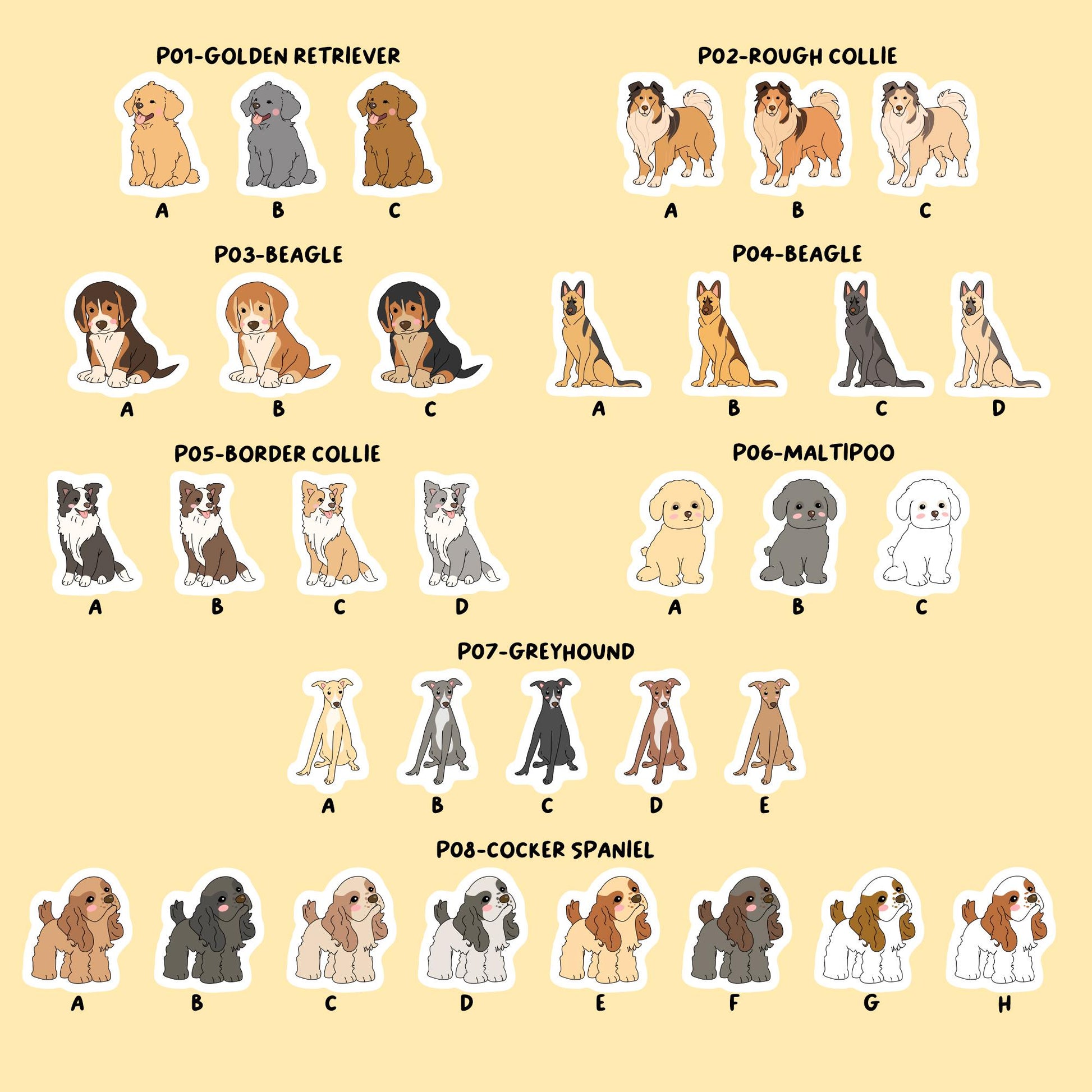 Custom Dog Stickers