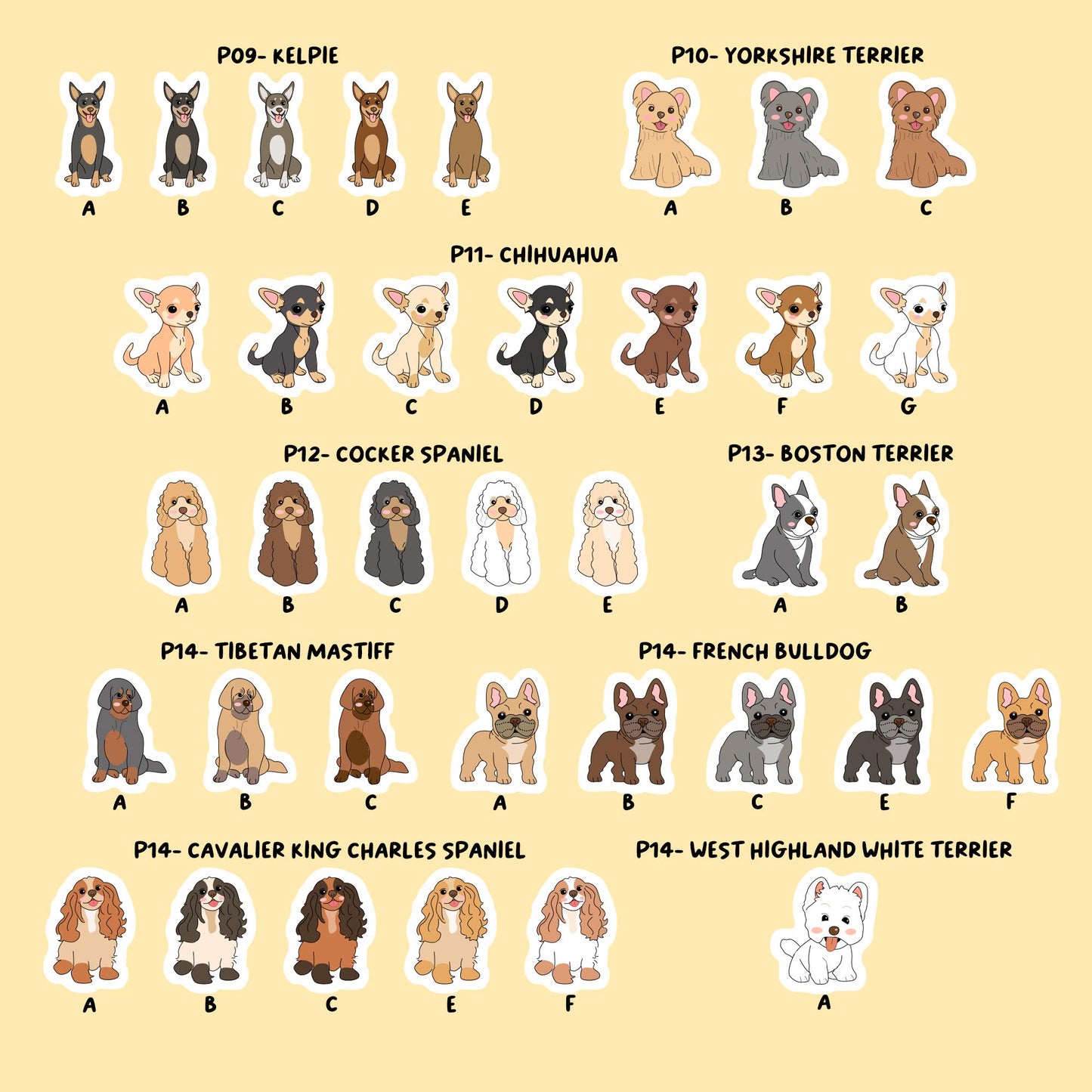 Custom Dog Stickers