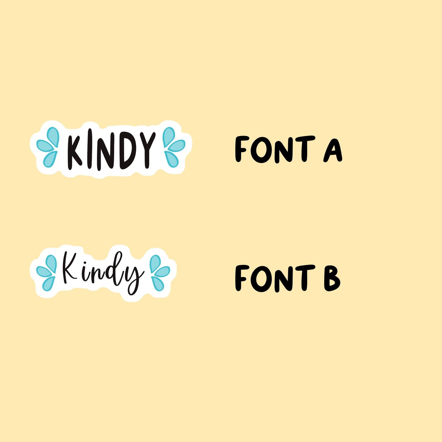 Kindy Planner Stickers
