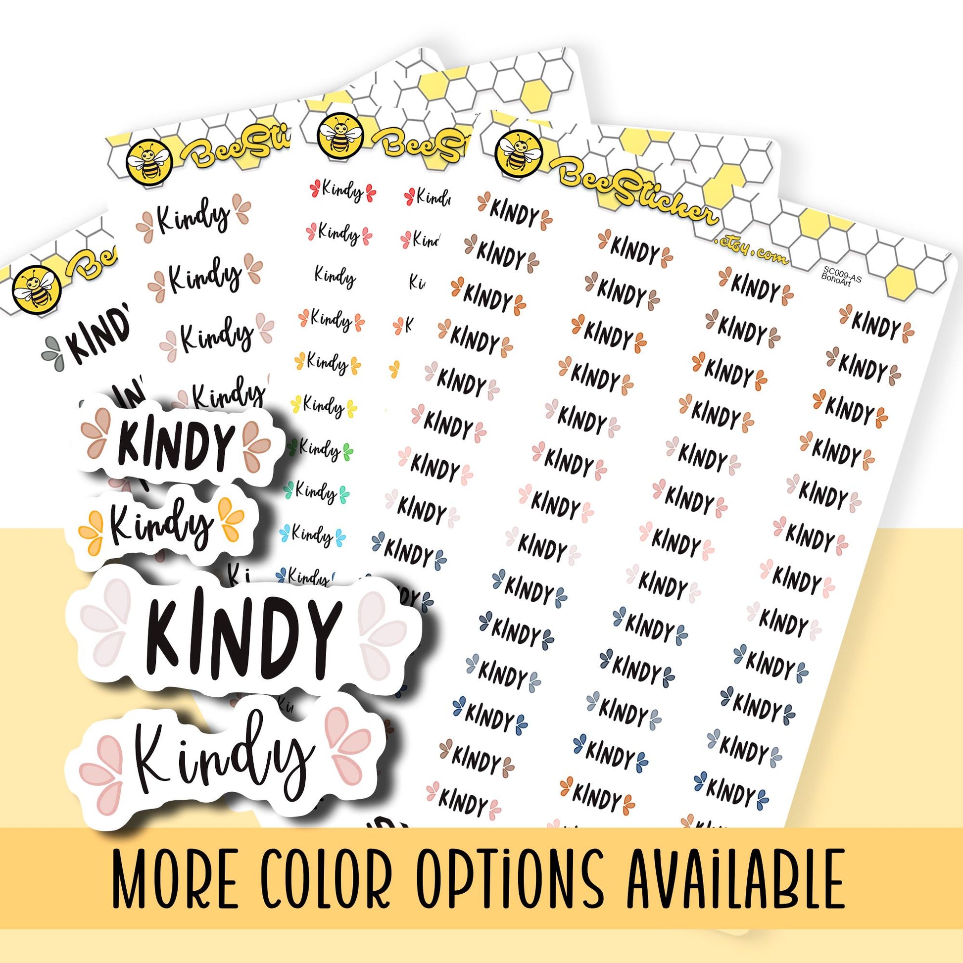 Kindy Planner Stickers