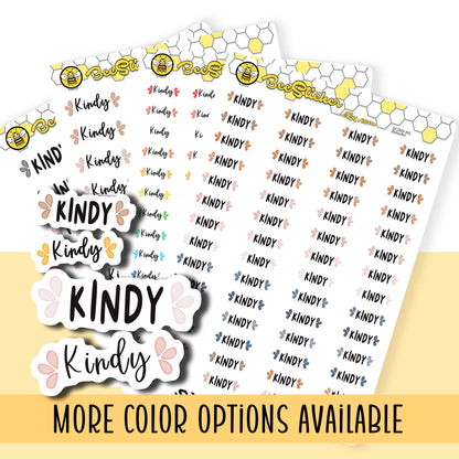 Kindy Planner Stickers