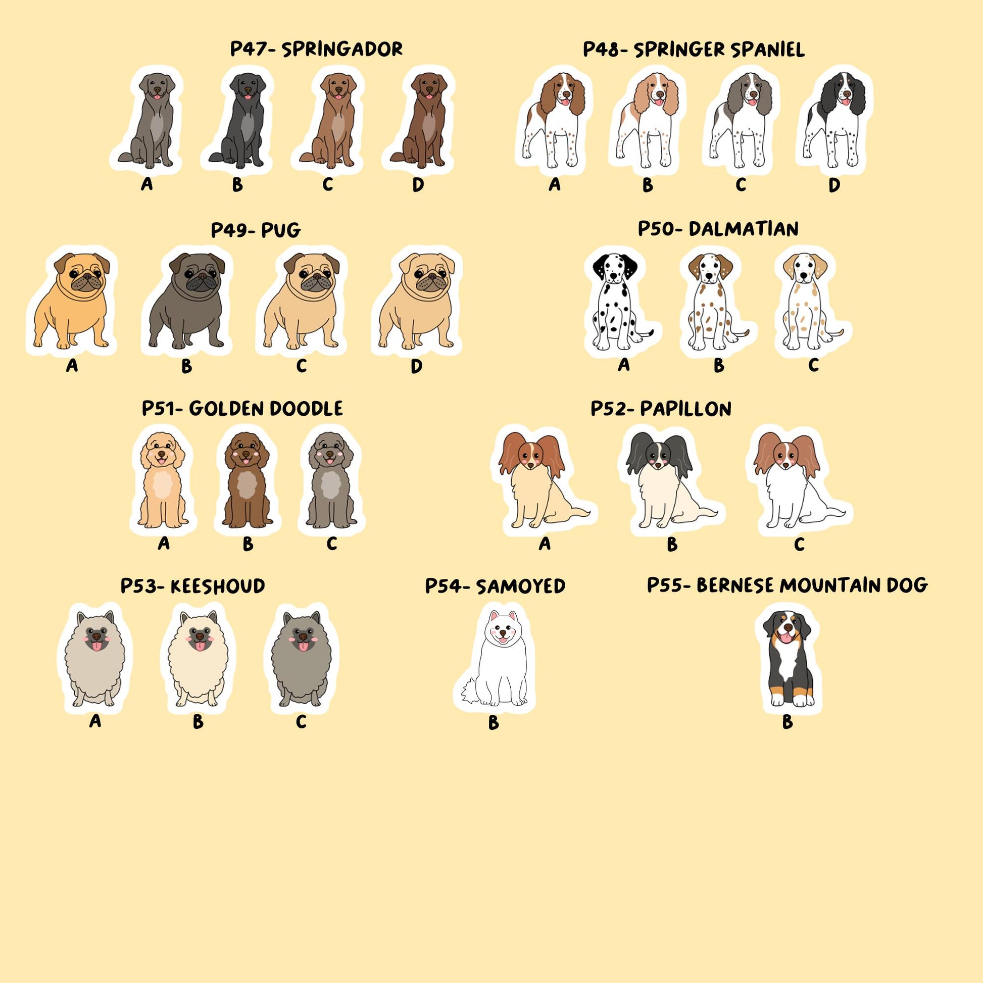 Custom Dog Stickers
