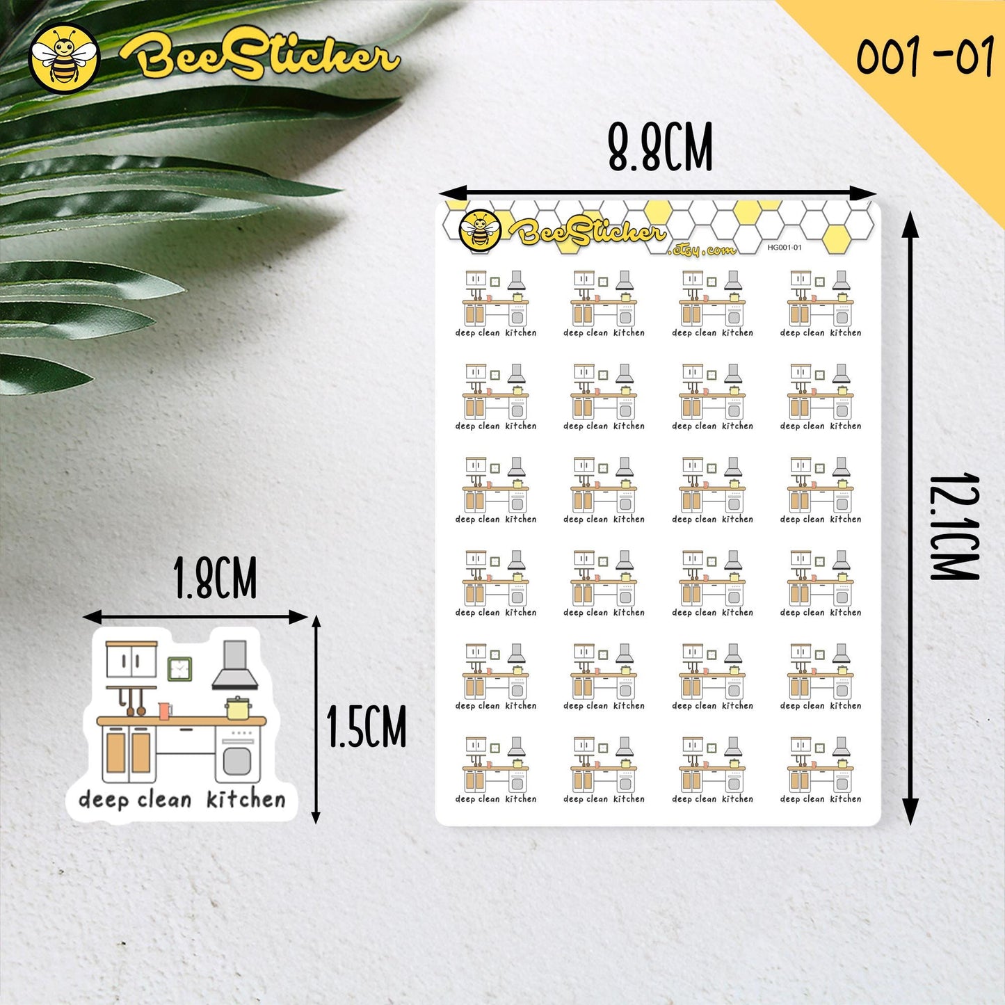 Home, Cleaning, Garden Stickers