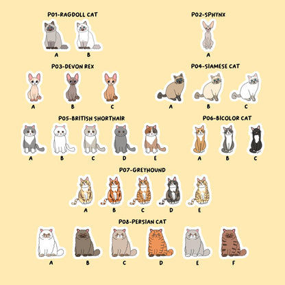 Custom Cat Stickers