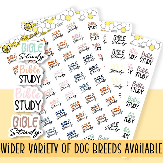 Bible Study Planner Stickers