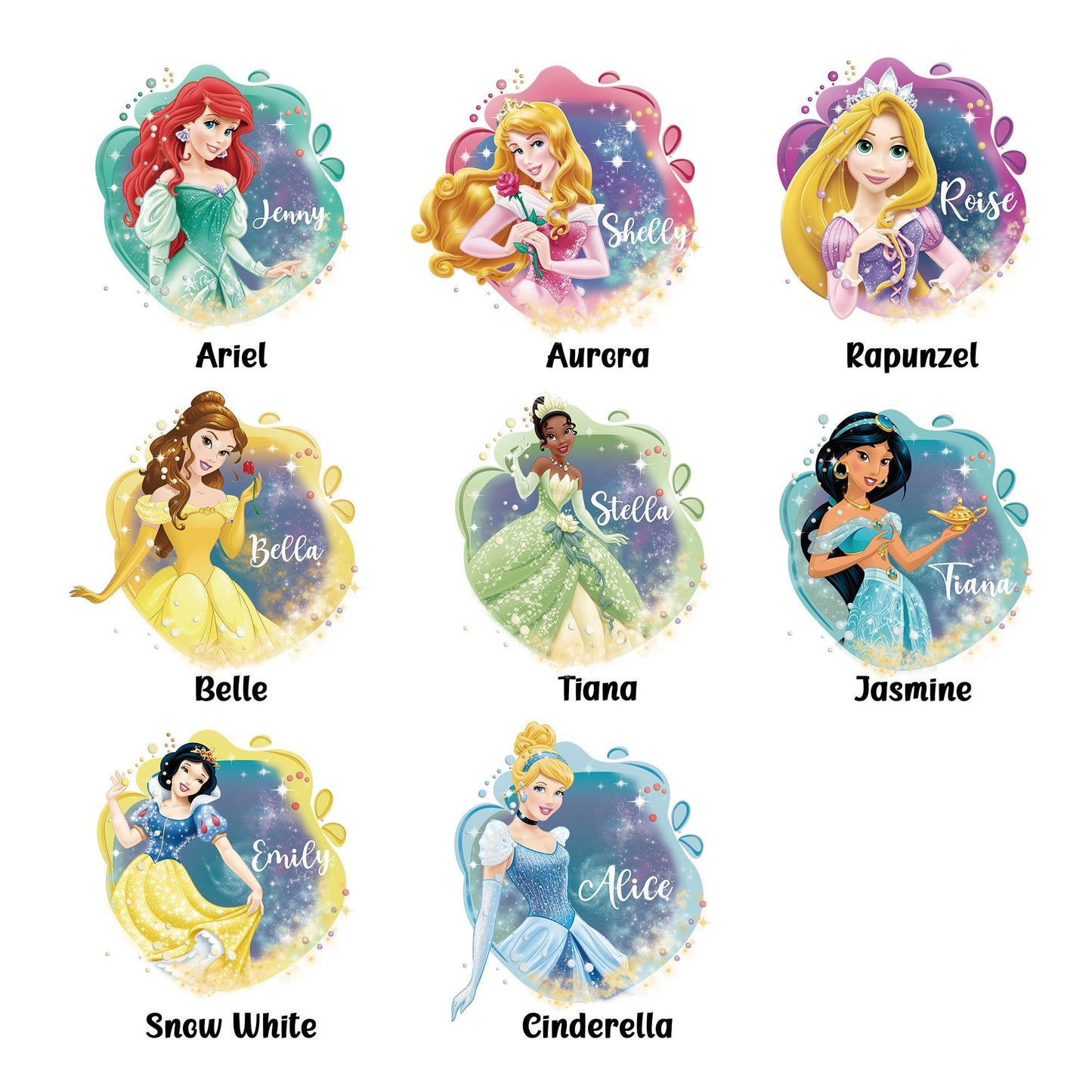 Custom Princess Night Light with name