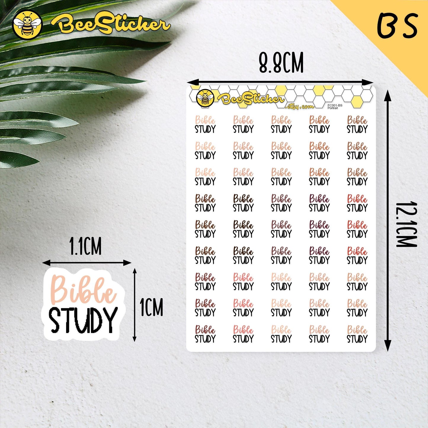 Bible Study Planner Stickers
