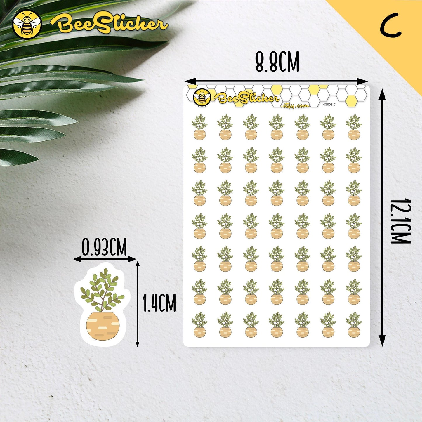 Houseplant Stickers