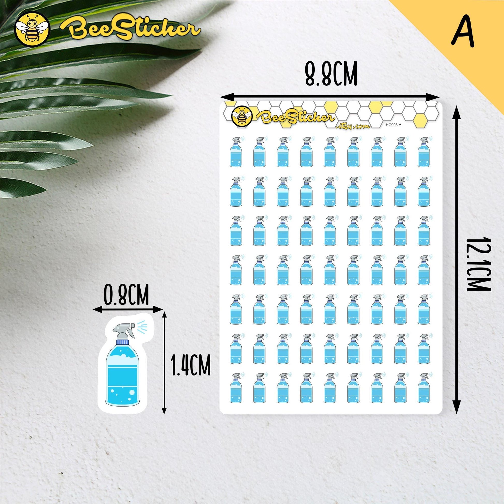 Cleaning Tools Stickers