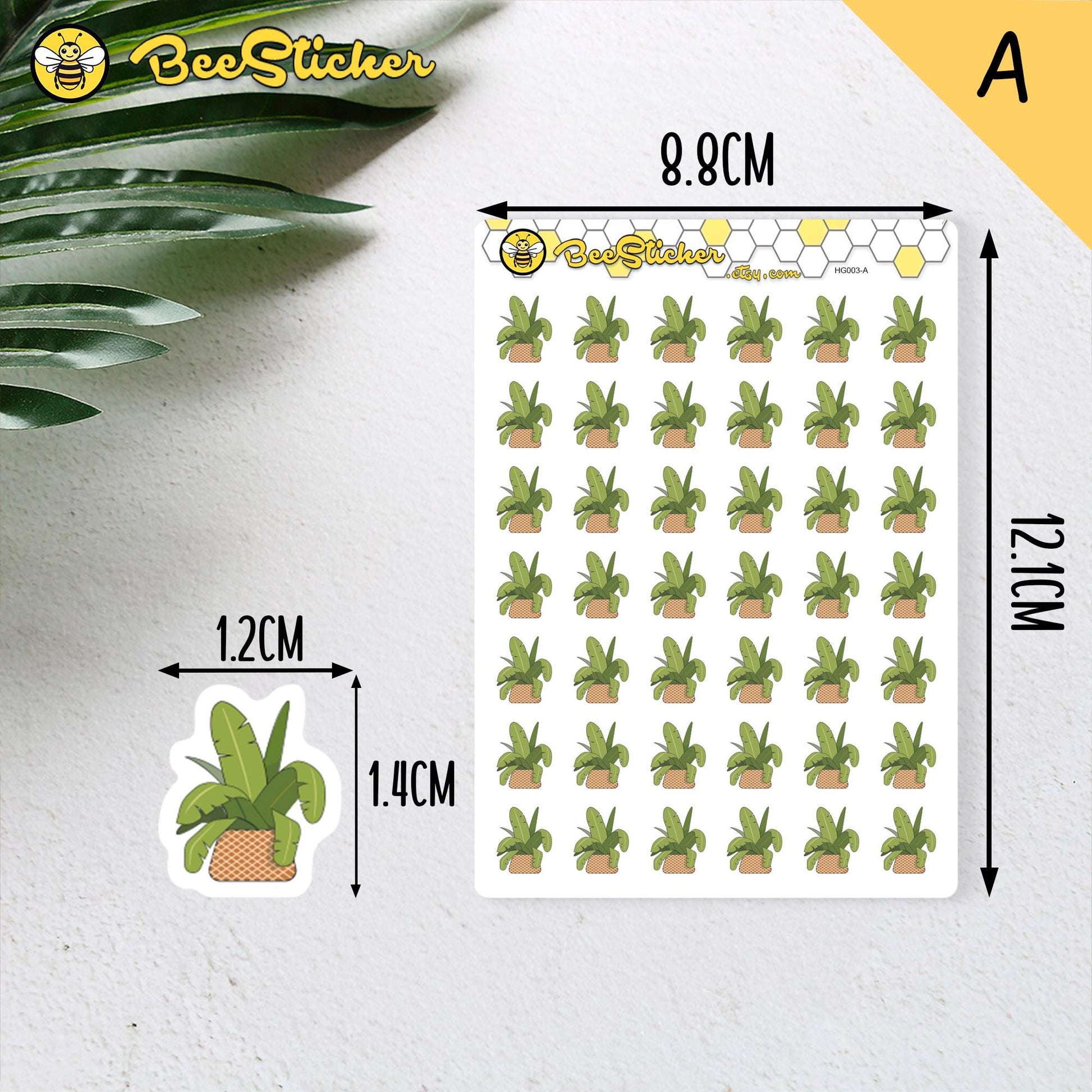 Houseplant Stickers