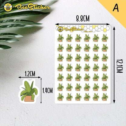 Houseplant Stickers