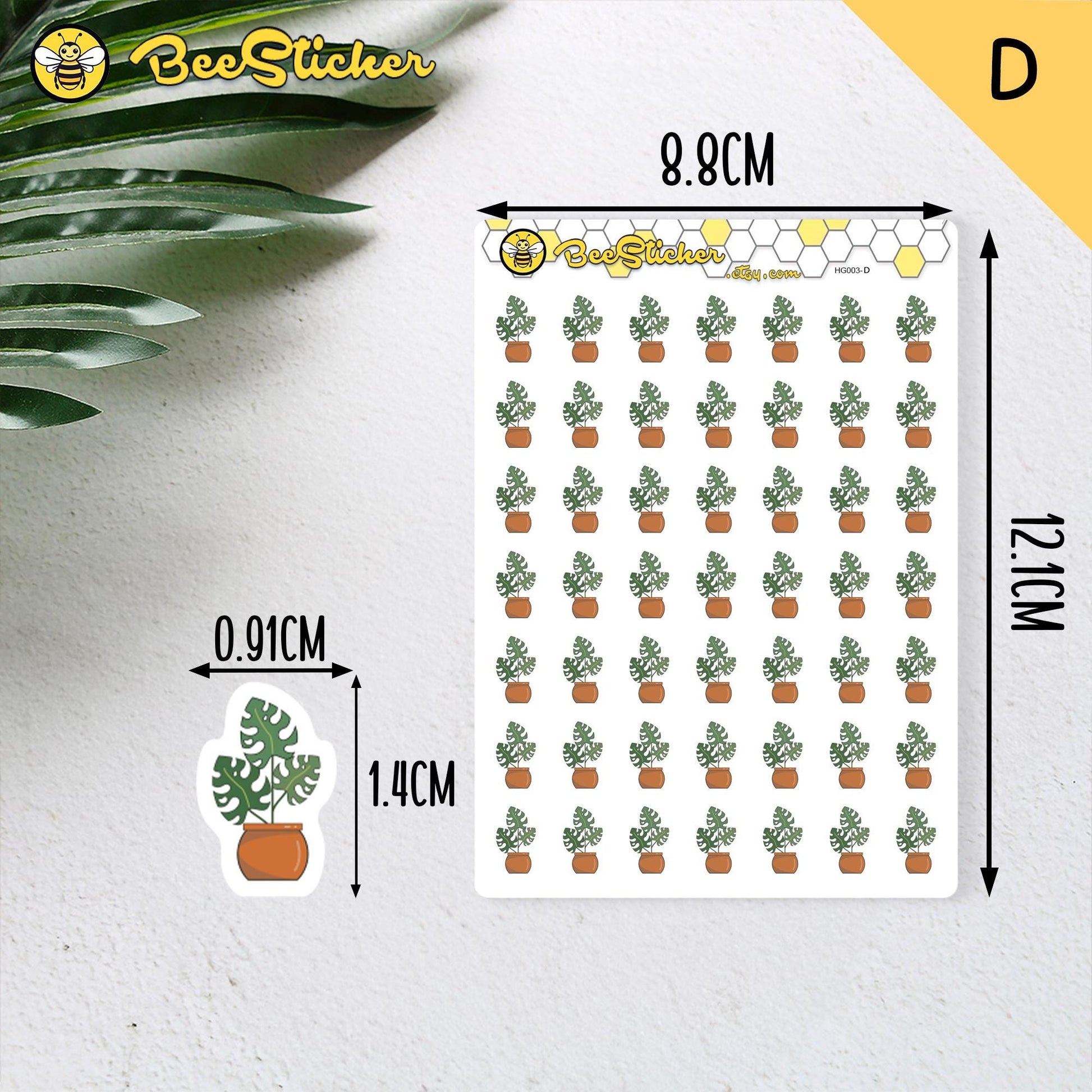 Houseplant Stickers
