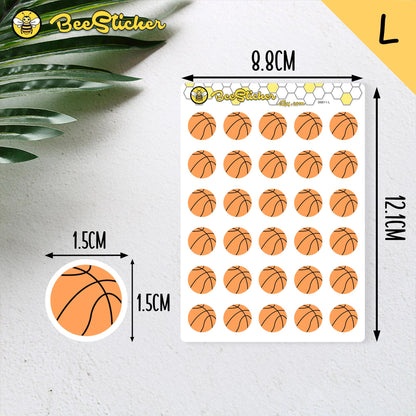 Basketball Stickers