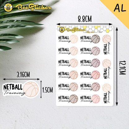 Netball Stickers