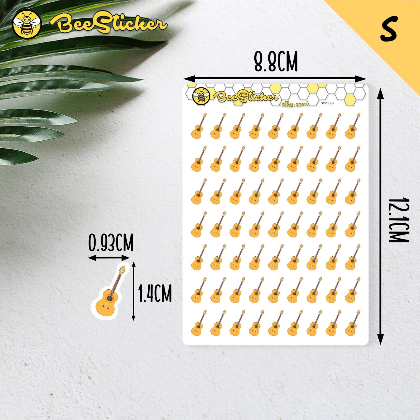 Guitar Stickers | Planner Stickers |SM0013